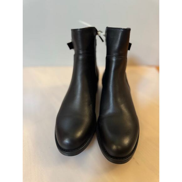 La Canadienne Shelby Black Leather Ankle Boots - Size 8.5 - Picture 3 of 7